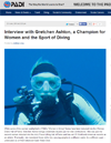 A Champion for Women and Scuba Diving