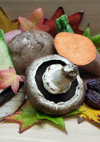 Nutrition for Scuba Divers - Sweet Potato Stuffed Portobello Mushrooms